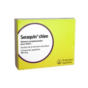 Seraquin - Seraquin - 30 comprim&eacute;s - Suppl&eacute;ment articulaire - Chien - 100% naturel