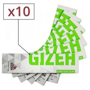 feuille a rouler gizeh slim hyper fin x 10