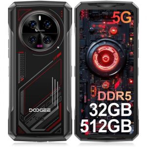 Smartphone - DOOGEE - V40 - 6.78 FHD+ - 32Go RAM - 512Go - 8680mAh - Rouge