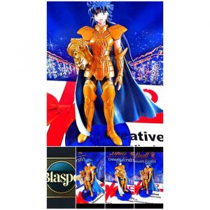 Figurine Saint Seiya &ndash; Camus du Verseau &ndash; Chevalier d&rsquo;Or &ndash; PVC &ndash; 12 &agrave; 13 cm &ndash; Figurine de collection