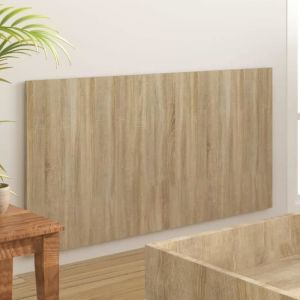 Tête de lit - SALUTUYA - Classic - Chêne Sonoma - Bois massif - 160 x 15 x 80 cm