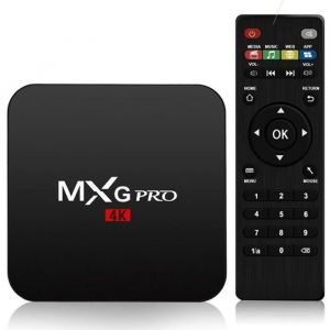 TV Box Amlogic S905X Quad Core 4K Reseau HD STB Android 9.0TV BOX Android TV Box 1 + 8G-video box multimedia-A10