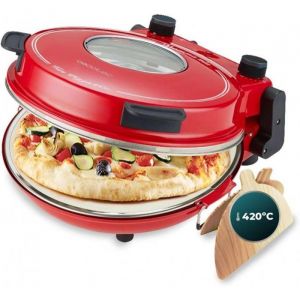 Four à pizza - Fun Pizza&amp Co - Mamma Mia Vista - 1200 W - Température max 420 C - Minuterie 15 min