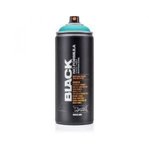 Bombe de peinture - 50% True Cyan - BLK400-TR5010 - Montana Cans Black - 400ml - Graffiti
