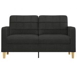 RemiseCanapé - CLIC-CLAC - à 2 places Noir 140 cm Tissu JILIMAISON2025 10848267