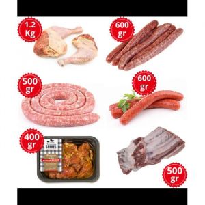 Colis de Grillades complet - Assortiment de viandes françaises à griller - Viandes origine France