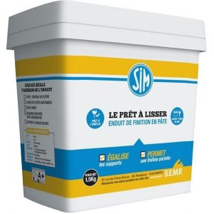 SIM - Enduit Sim pr&ecirc;t &agrave; lisser 1.5kg