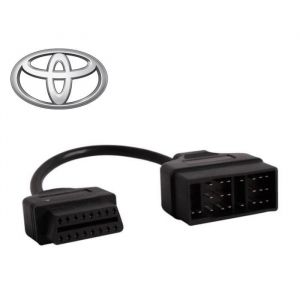 Adaptateur automobile - ICARSOFT - Toyota - 22 broches vers OBD2 - Universel - Voiture