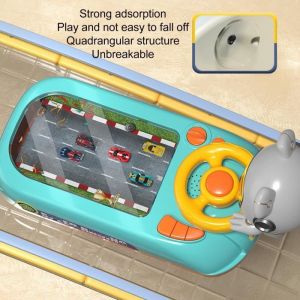 SURENHAP Jouet de contr&ocirc;leur de conduite simul&eacute; Jouet de volant de conduite Apprentissage jeux talkie-walkie Voiture de course