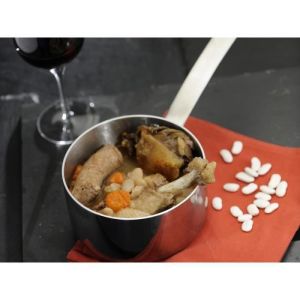 Cassoulet aux manchons de Canard Confits et aux haricots tarbais