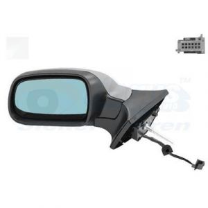 RETROVISEUR RABATTABLE ELECTRIQUE GAUCHE BLANC PEUGEOT 407