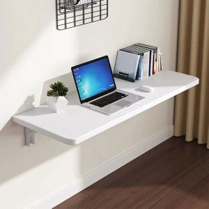 MIPAN.Table Pliante Murale - Table Rabattable - Console Pliante  -  Bureau dordinateur -Table de Cuisine -  60 x 30 cm - Blanc