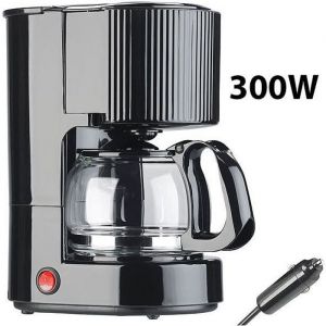 Cafetière électrique allume-cigare 650 ml pour jusquà 3 tasses - 24 V / 300 W