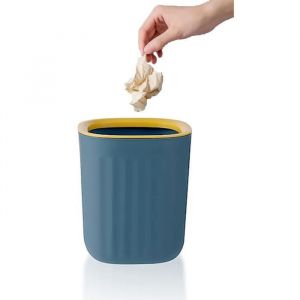 poubelle de BureauPoubelle de Table sans CouvercleMini Poubelle de Cosm&eacute;tiquePetite Poubelle en Plastiquepour Salle de Bains