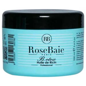 Soin capillaire - Rose Baie - Botox 250Ml - &Eacute;limine les frisottis - Favorise la pousse - Tous types de cheveux