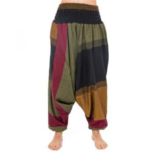 Pantalon baba cool femme - Fantazia - S - Rouge - Baggy