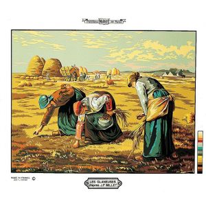 Canevas P&eacute;n&eacute;lope Antique Les glaneuses Millet 50x65cm