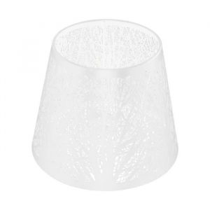 Abat-jour en fer forgé - OMABETA - Arbre forestier - E27 - Blanc - Design moderne