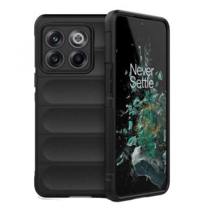 Coque pour OnePlus 10T 5G - housse etui silicone gel fine + verre trempe - NOIR 3D