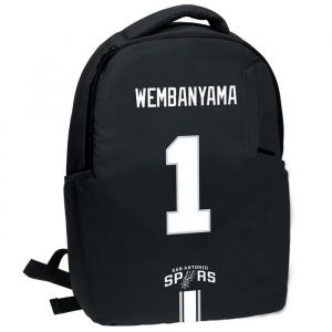Sac &agrave; dos NBA Spurs WEMBANYAMA Basketball 45 CM