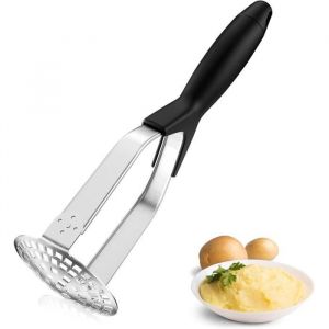 Presse-Pur&eacute;e - Acier Inoxydable - Manuel - Antid&eacute;rapant - Id&eacute;al pour Aliments pour B&eacute;b&eacute;