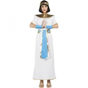 Déguisement égyptien Cléopâtre - Multicolore - Femme - Robe ceinture bracelets et bandeau