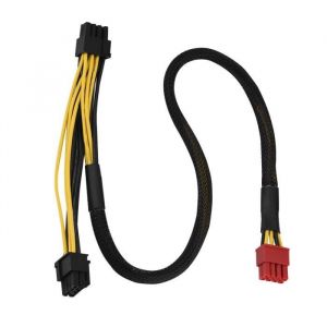 Câble dalimentation de carte graphique PCI Express 8 broches vers double 8 broches 50 cm pour Antec