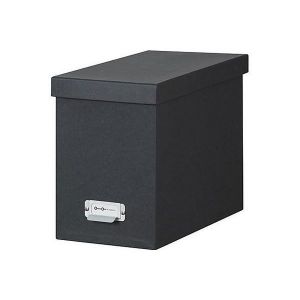 Boite de rangement Bigso Archivage + 6 dossiers suspendus Anth - Gris