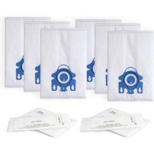 6 Sacs dAspirateur pour Miele HyClean 3D Efficiency GN Classic C1 Complete C3 C2 S 2000 S 5000 S 8000 Series avec filtres