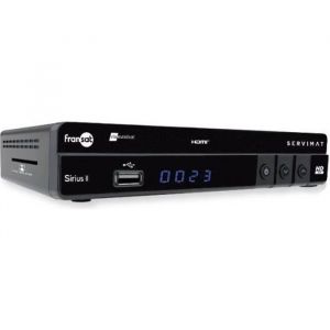Récepteur Satellite HD - Servimat - SIRIUS III - TNT HD gratuite - Dolby - Packs thématiques FRANSAT