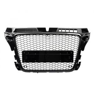 Calandre avant ABS Audi A3 8P de 2009 a 2012 Noir sans embleme-41206905