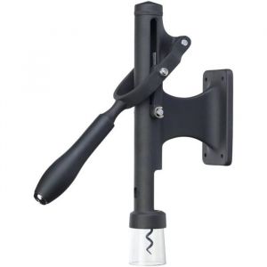 Tire-bouchon mural de luxe tire-bouchon en acier avec finition industrielle 315 x 65 x 26 cm