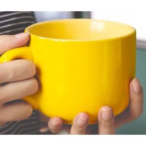 Grande TasseTasse à Café en Céramique Grande Tasse à Café 600 ml Grand Bol à Céréales avec AnseCadeau danniversaireTasse