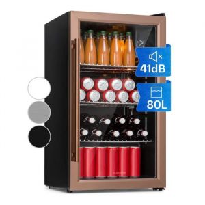 Réfrigérateur à boissons - KLARSTEIN - Beersafe XXL - 80 Litres - 3 clayettes - Porte vitrée panoramique