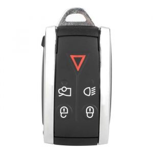 BOYOU Porte-clé pour Jaguar XF 2009-2012 5 Button