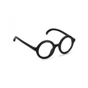 Accessoire - Lunettes rondes d&eacute;colier intello adulte