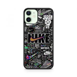 Coque de t&eacute;l&eacute;phone - Coque en Folie - Compatible Iphone 13 MINI Design Nike hype Ref 750