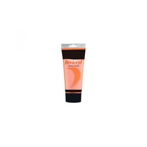 Tube de peinture acrylique - 200ml - Cadmium Orange - Fevicryl