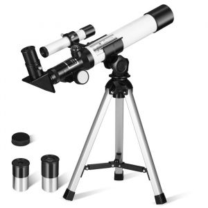 TTLIFE Telescope EnfantTelescope Astronomique Enfant avec Trépied Pliable Chercheurs Portée Et Boussole 20-32X Enfants