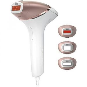 Philips BRI948/00 Lumea Prestige Epilateur &agrave; Lumi&egrave;re Puls&eacute;e avec 4 Embouts pour Corps/Visage/Maillot/Aisselles