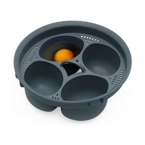 Cuiseur à œufs en silicone pour 4 œufs pocher des œufs de cuisine - Cuit Oeuf - Accessoires TM6/TM5/ TM31