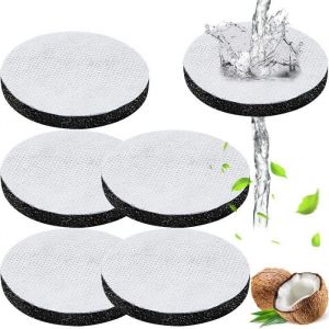 Lot de 6 filtrants &agrave; eau pour bouteilles filtrantes Brita Fill and Go filtres &agrave; eau Microdisc pour R&eacute;duit les PFAS le chlore