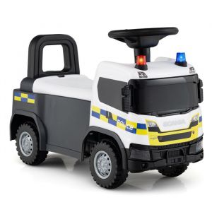 DREAMADE Voiture pour Enfants Jouet Porteur avec Volant Lumi&egrave;res Sir&egrave;ne Clignotante Klaxon et MusiqueConvient pour 3+