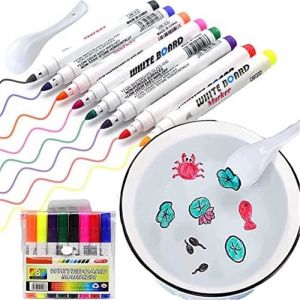 Stylo de Peinture &agrave; leau Magique - Eco-Friendly Drawing Pens - 8 couleurs - Jouets &eacute;ducatifs Cadeaux