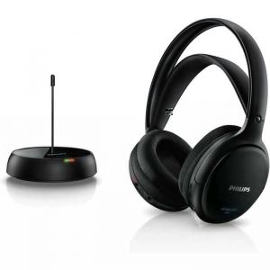 Casque TV Sans Fil - Philips - SHC5200-10 - Circum-aural - Rechargeable - Noir