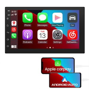 Autoradio Android Navigation pour VW Passat B6 Golf V VI 5 6 Polo cc Tiguan EOS Scirocco 9 pouces 1280 x 720 2 + 32 Go Radio avec