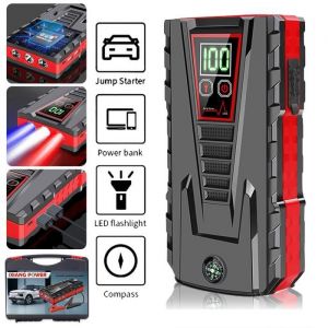 Auto Aide au d&eacute;marrage Jump Starter Chargeur Booster Powerbank 9800mAh 12V