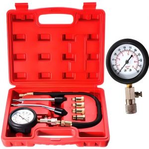 Kit de 8 testeur de compression compressiom&egrave;tre moteur essence cylindre