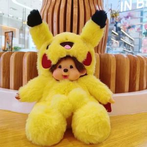 Poupée En Peluche Monchichi Pikachu Jouets En Peluche Cadeaux De Vacances Pour Les Enfants Poupée En Peluche 788 Pouces
