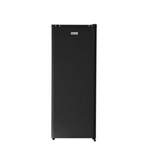 R4A218ND &ndash; R&eacute;frig&eacute;rateur armoire &ndash; FrigeluX &ndash; 218 L &ndash; Cong&eacute;lateur int&eacute;gr&eacute; 24 L &ndash; Porte r&eacute;versible &ndash; Noir &ndash; Classe D &ndash; 39 dB